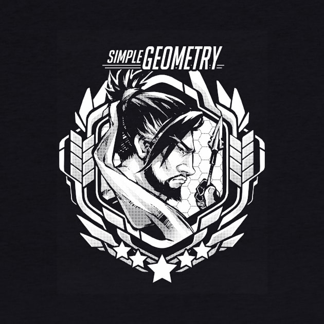 Hanzo "Simple Geometry" by RobotCatArt